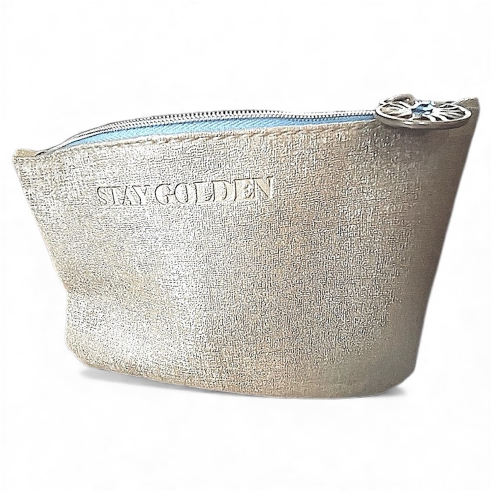 Makeup Bag 𝅺Gold Shimmery — IPSY